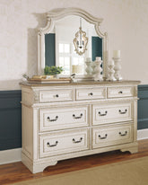Diamond Furniture - Ashley Furniture - Realyn Dresser and Mirror - Dresser and Mirror - B743B1
