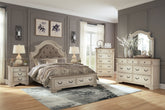 Diamond Furniture - Ashley Furniture - Realyn Queen Upholstered Storage Bed - Queen Upholstered Storage Bed - B743B18