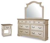 Diamond Furniture - Ashley Furniture - Realyn Dresser, Mirror and Nightstand - Dresser, Mirror and Nightstand - B743B79