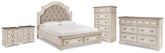 Diamond Furniture - Ashley Furniture - Realyn King Storage Bed, Dresser, Chest and 2 Nightstands - King Storage Bed, Dresser, Chest and 2 Nightstands - B743B69