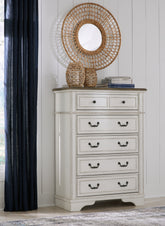 Diamond Furniture - Ashley Furniture - Blendon Chest of Drawers - Five Drawer Chest - B747-46