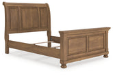 Diamond Furniture - Ashley Furniture - Feddinger Queen Sleigh Bed - Queen Sleigh Bed - PCB779B14