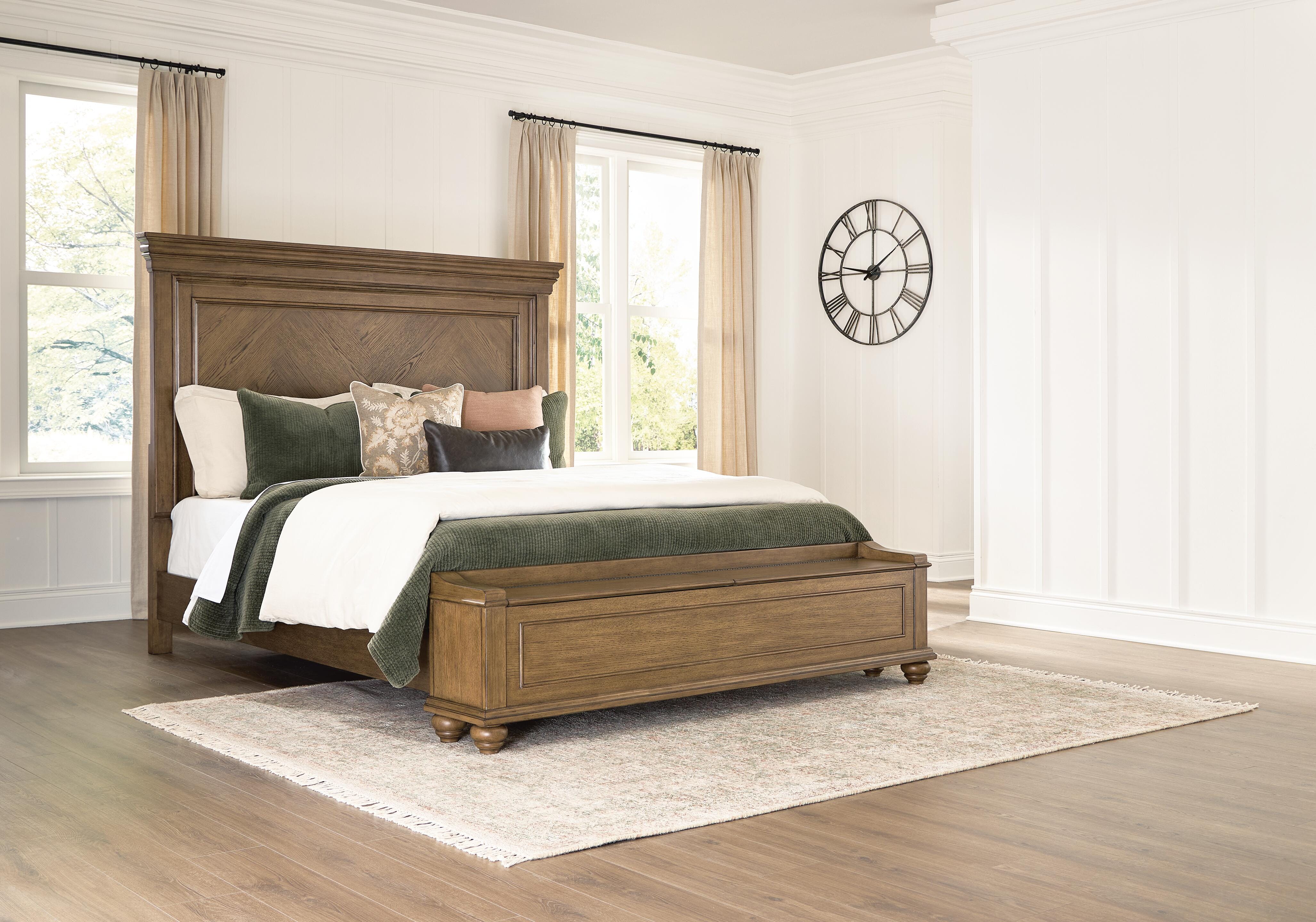 Diamond Furniture - Ashley Furniture - Karallin California King Panel Storage Bed - California King Panel Storage Bed - PCB782B9