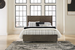 Diamond Furniture - Ashley Furniture - Arkenton Queen Panel Bed - Queen Panel Bed - B786B2