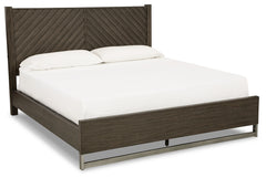 Arkenton King Panel Bed, Dresser and Mirror