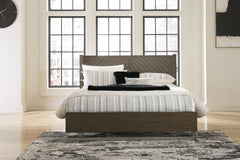Diamond Furniture - Ashley Furniture - Arkenton California King Panel Bed - California King Panel Bed - B786B5