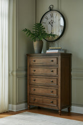 Diamond Furniture - Ashley Furniture - Sturlayne Chest of Drawers - Five Drawer Chest - B787-46