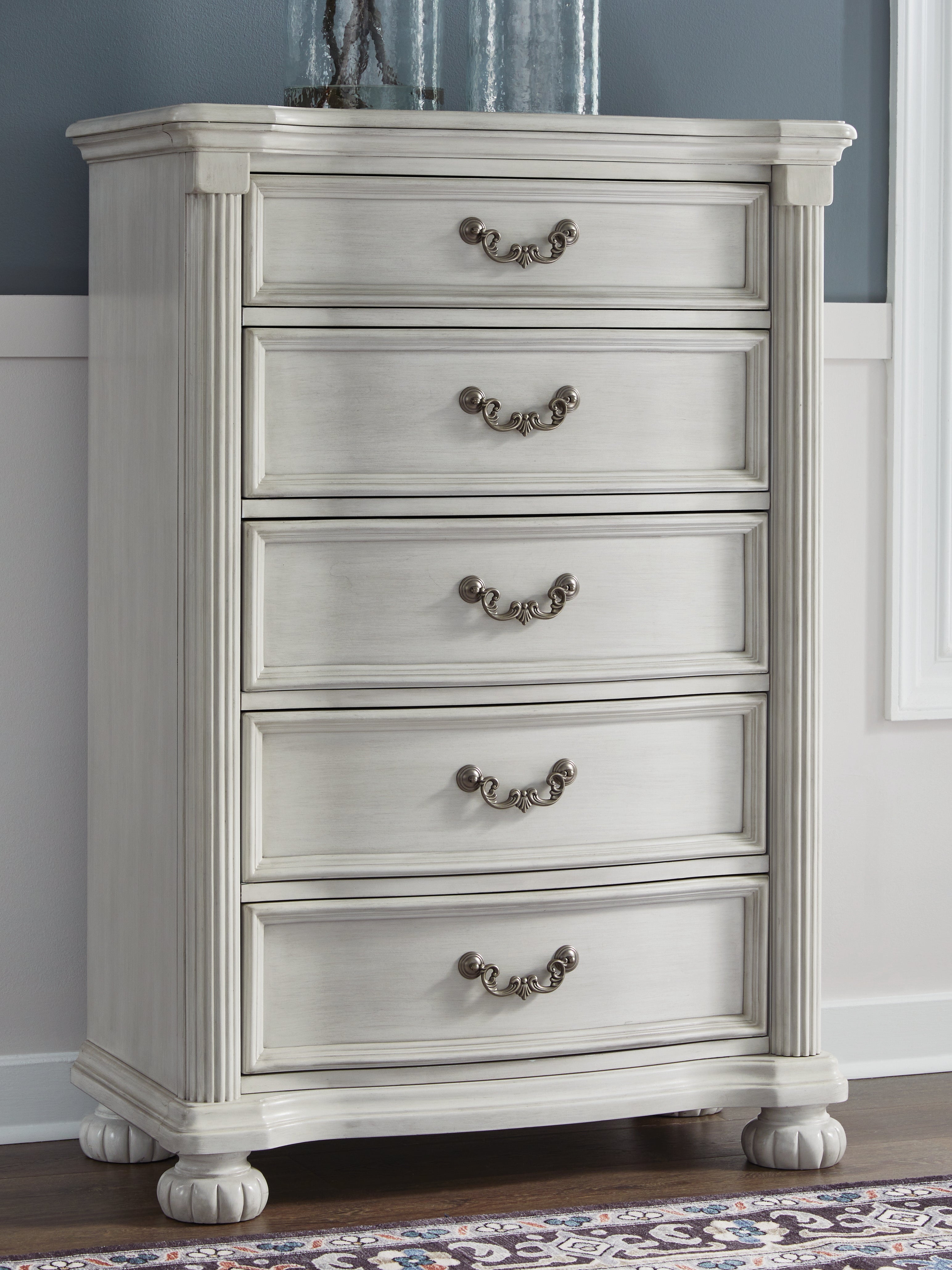 Diamond Furniture - Ashley Furniture - Montelaine Chest of Drawers - Five Drawer Chest - B795-46