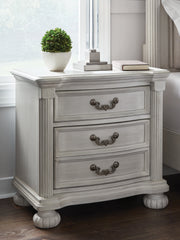 Diamond Furniture - Ashley Furniture - Montelaine Nightstand - Three Drawer Night Stand - B795-93