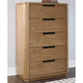 Diamond Furniture - Ashley Furniture - Pamaria Chest of Drawers - Five Drawer Chest - PCB802-46