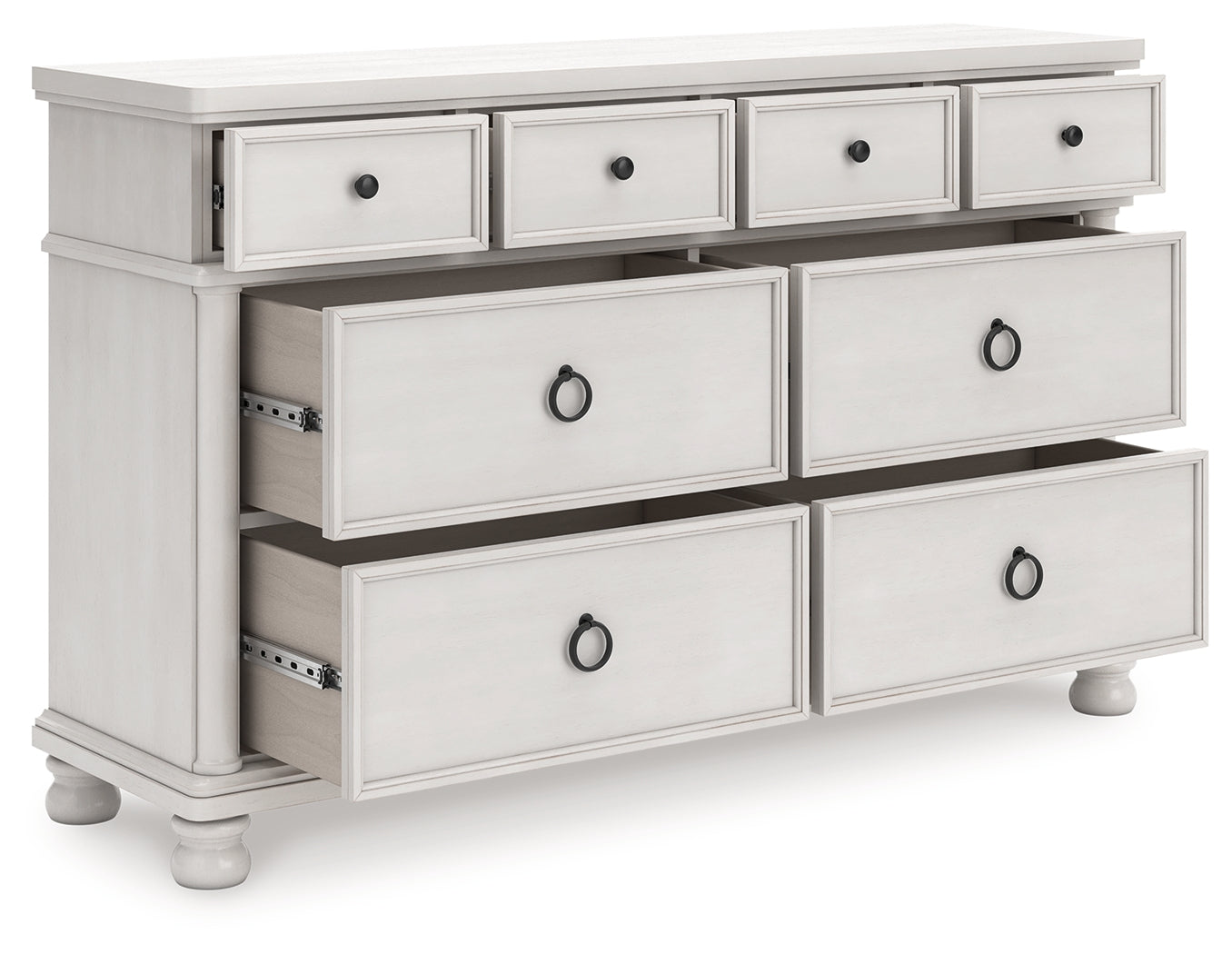 Diamond Furniture - Ashley Furniture - Rowlenstown Dresser - Dresser - PCB823-31