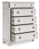 Diamond Furniture - Ashley Furniture - Rowlenstown Chest of Drawers - Five Drawer Chest - PCB823-46