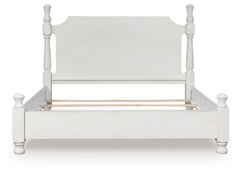 Diamond Furniture - Ashley Furniture - Rowlenstown King Poster Bed - King Poster Bed - PCB823B4