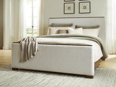 Diamond Furniture - Ashley Furniture - Radkin California King Upholstered Panel Bed - California King Upholstered Panel Bed - PCB843B5