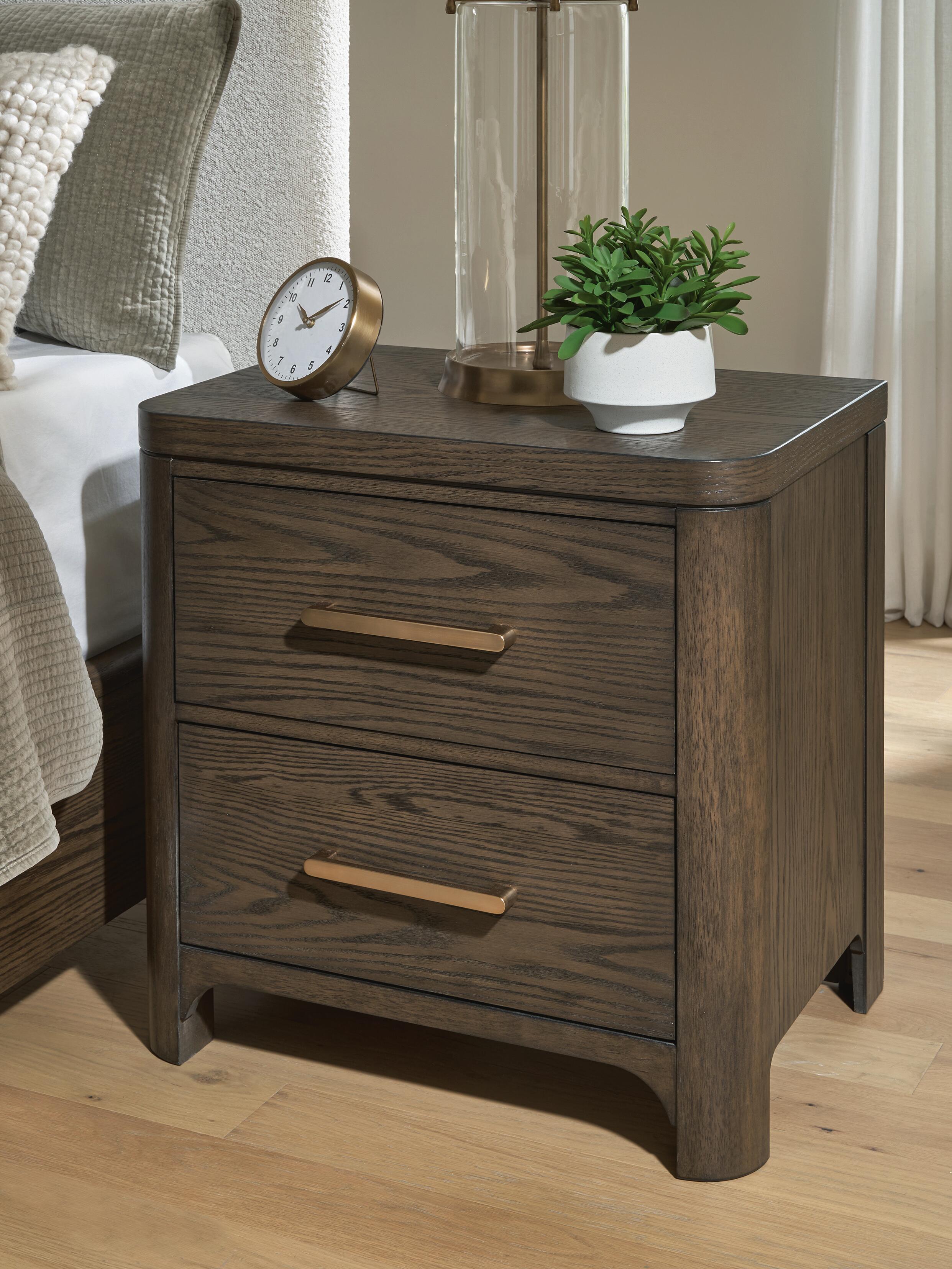 Diamond Furniture - Ashley Furniture - Radkin Nightstand - Two Drawer Night Stand - PCB843-92