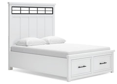 Ashbryn Queen Panel Storage Bed