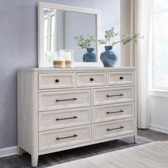 Diamond Furniture - Ashley Furniture - Darbonton Dresser and Mirror - Dresser and Mirror - PCB853B1