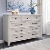 Diamond Furniture - Ashley Furniture - Darbonton Dresser - Dresser - PCB853-31