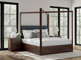 Diamond Furniture - Ashley Furniture - Dilenno California King Canopy Bed - California King Canopy Bed - PCB857B7