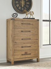 Diamond Furniture - Ashley Furniture - Ridgester Chest of Drawers - Five Drawer Chest - B858-46