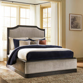 Diamond Furniture - Ashley Furniture - Wickenger Queen Upholstered Panel Bed - Queen Upholstered Panel Bed - PCB889B2