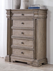 Diamond Furniture - Ashley Furniture - Blairhurst Chest of Drawers - Five Drawer Chest - B916-46
