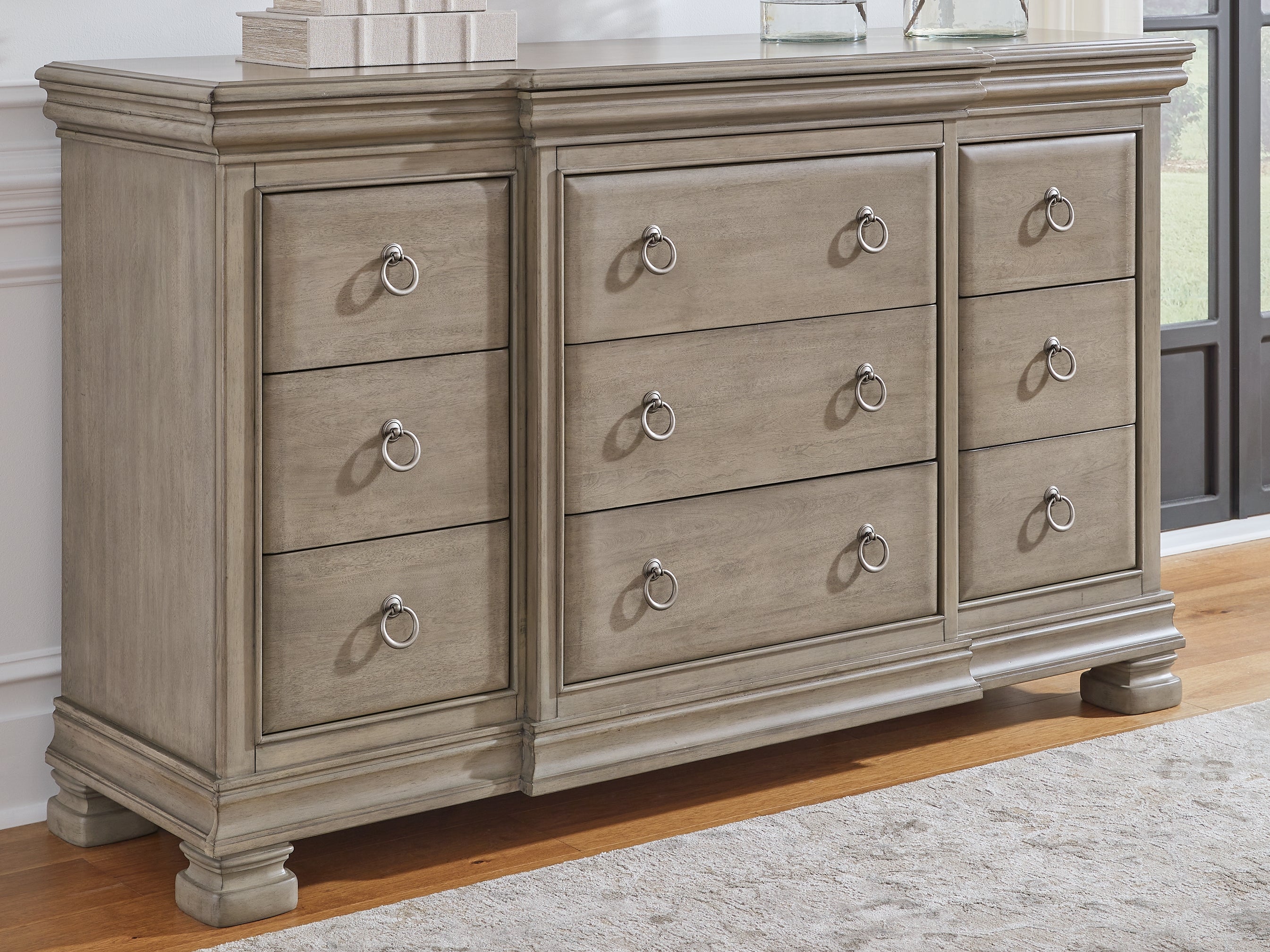 Diamond Furniture - Ashley Furniture - Lexorne Dresser - Dresser - B924-31