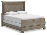 Diamond Furniture - Ashley Furniture - Lexorne Queen Sleigh Bed - Queen Sleigh Bed - B924B2