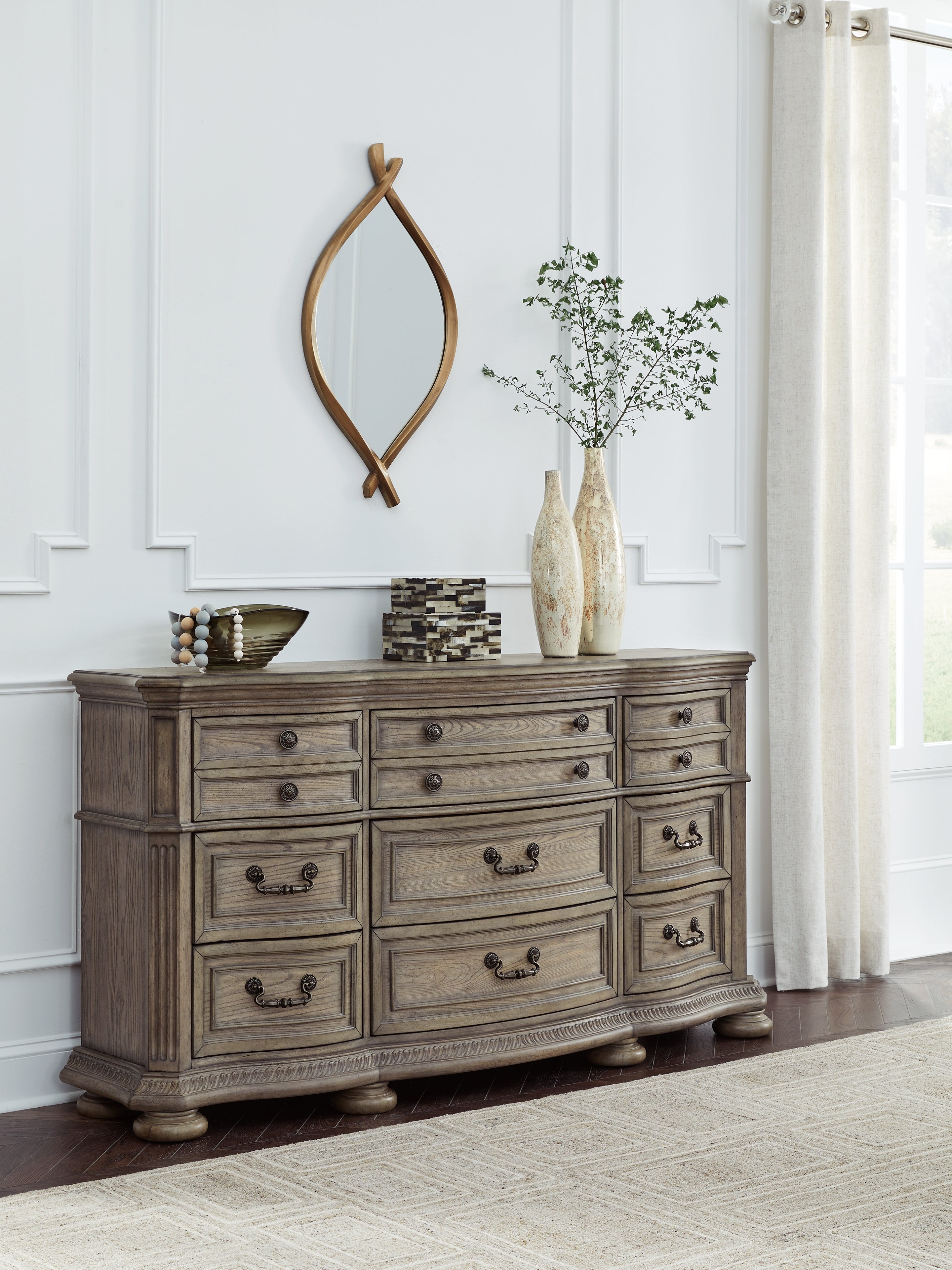 Diamond Furniture - Ashley Furniture - Ardenfield Dresser - Dresser - B944-31