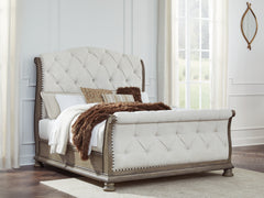 Ardenfield Queen Upholstered Sleigh Bed