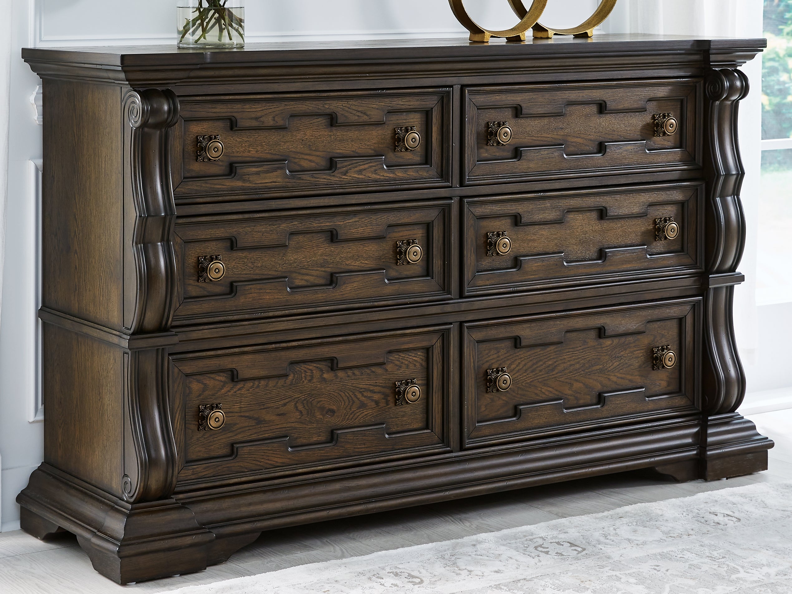 Diamond Furniture - Ashley Furniture - Maylee Dresser - Dresser - B947-31