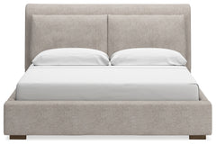 Cabalynn King Upholstered Bed and 2 Nightstands