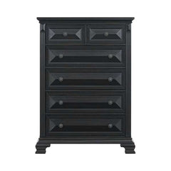 6-Drawer Chest in Black