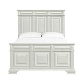 Queen Panel Bed in Antique White