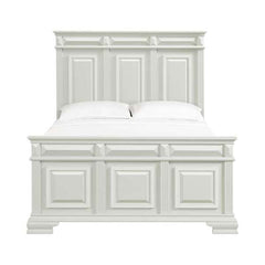 Queen Panel Bed in Antique White