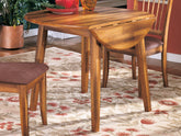 Diamond Furniture - Ashley Furniture - Berringer Dining Drop Leaf Table - Round DRM Drop Leaf Table - D199-15