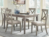Diamond Furniture - Ashley Furniture - Parellen Dining Table - Rectangular Dining Room Table - D291-25
