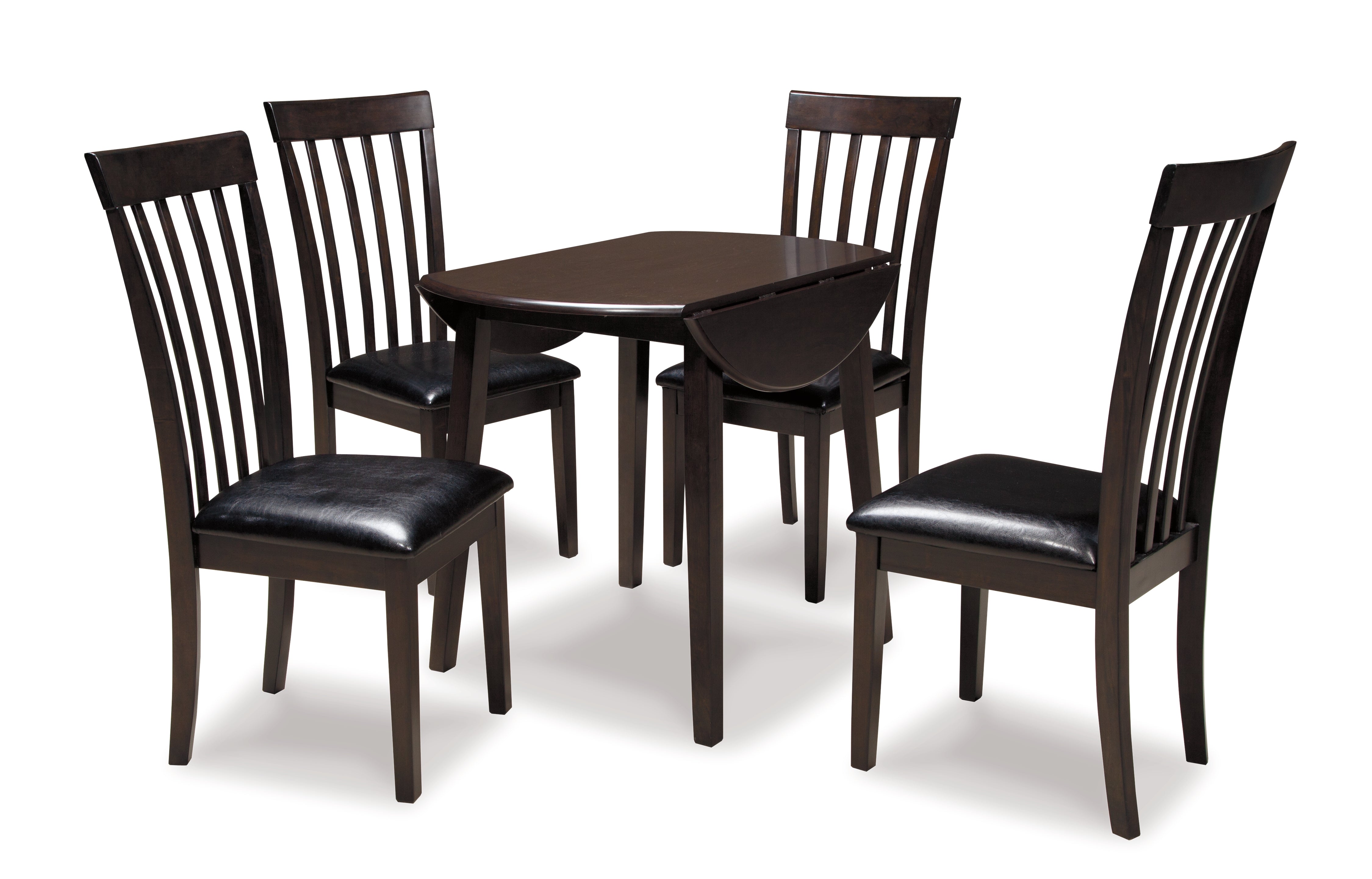 Diamond Furniture - Ashley Furniture - Hammis Dining Table and 4 Chairs - Dining Table and 4 Chairs - D310D1