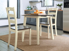 Diamond Furniture - Ashley Furniture - Woodanville Dining Drop Leaf Table - Round DRM Drop Leaf Table - D335-15