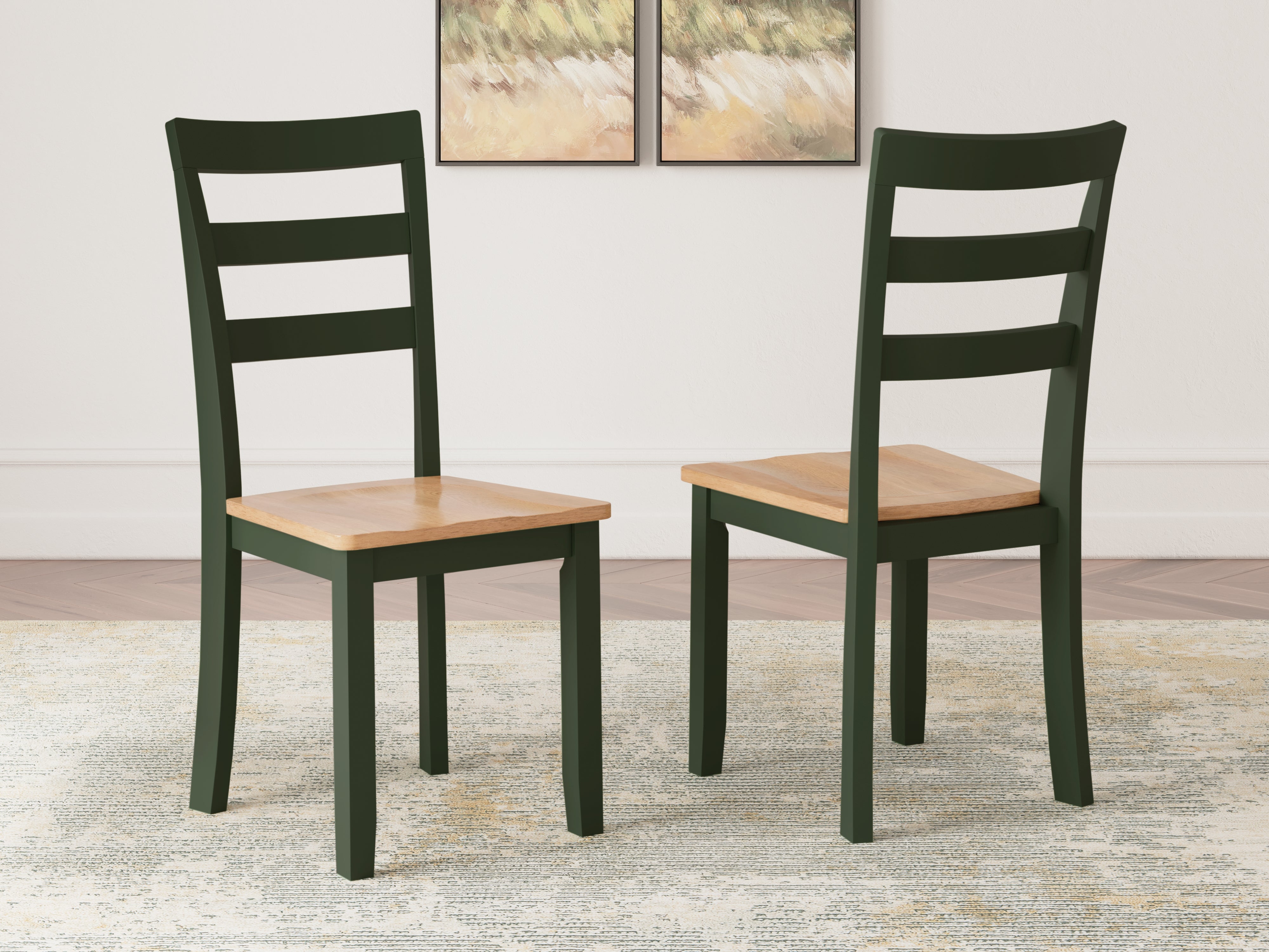 Diamond Furniture - Ashley Furniture - Gesthaven Dining Chair (Set of 2) - Dining Chair (Set of 2) - D401-01X2