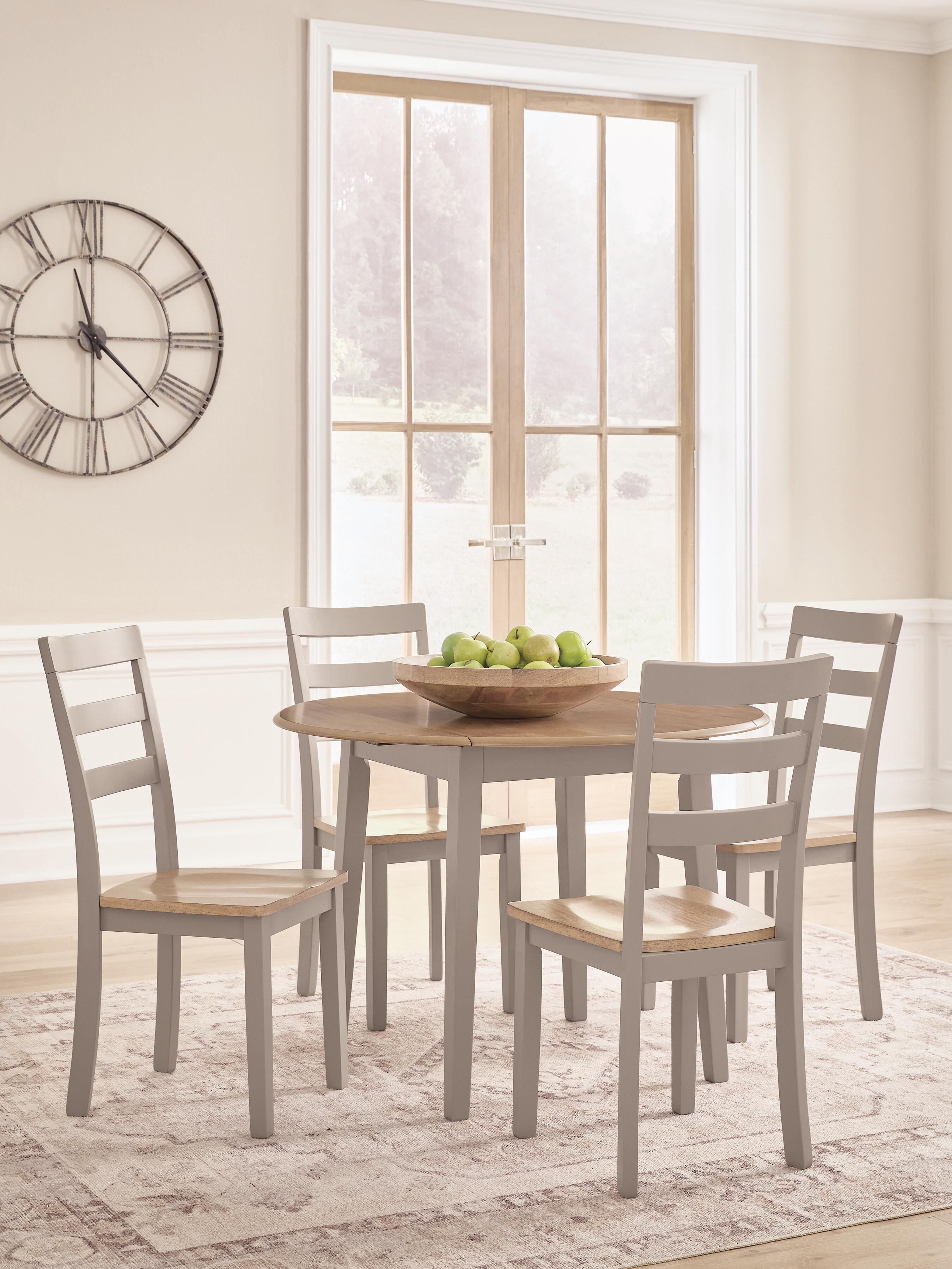 Diamond Furniture - Ashley Furniture - Harperfeld Dining Table and 2 - Dining Table and 2 - PCD403D3