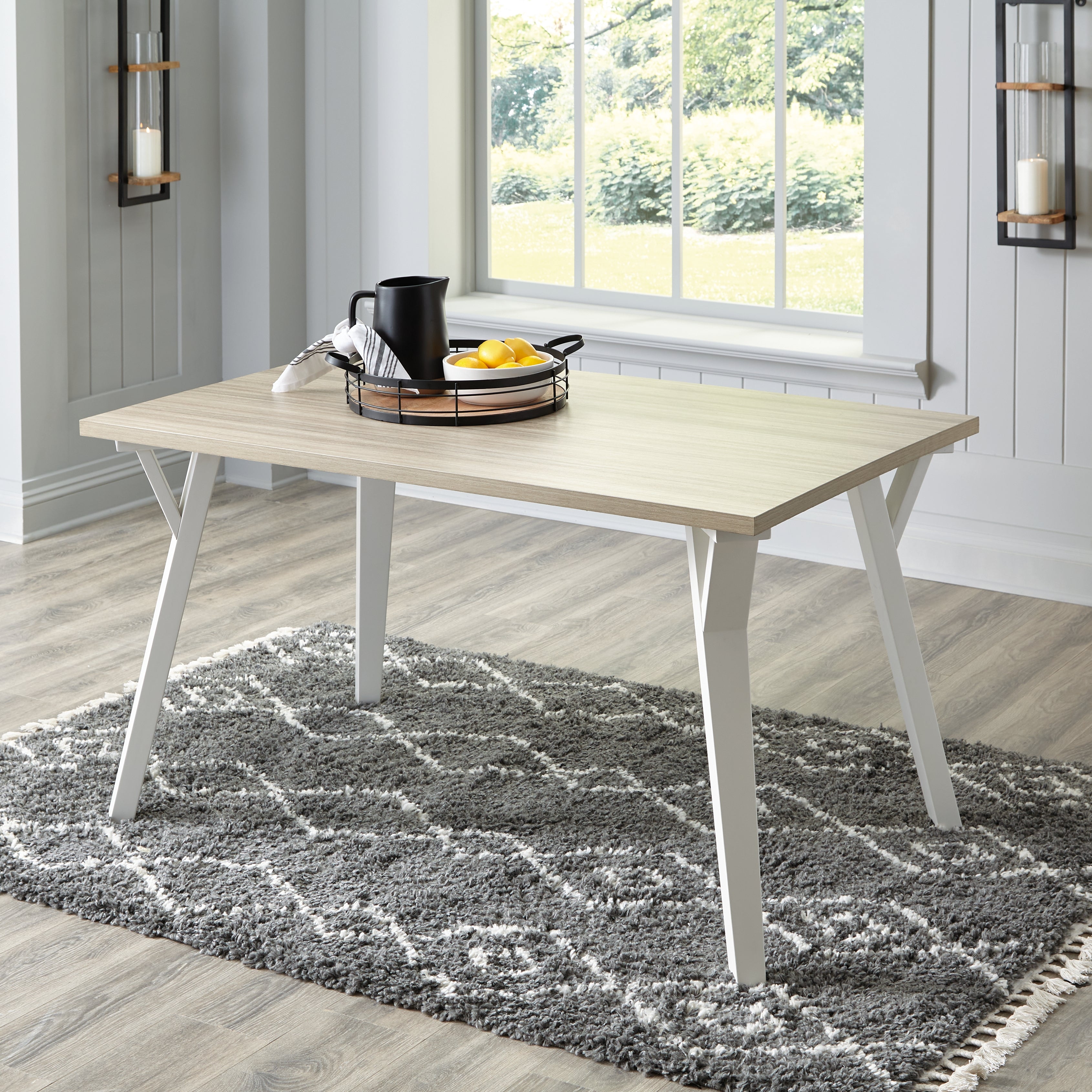 Diamond Furniture - Ashley Furniture - Grannen Dining Table - Rectangular Dining Room Table - D407-25