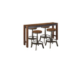 Diamond Furniture - Ashley Furniture - Torjin Counter Height Dining Table with 4 Barstools - Counter Height Dining Table with 4 Barstools - D440D2