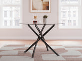 Diamond Furniture - Ashley Furniture - Pharwynn Dining Table - Round Dining Room Table - D446-15