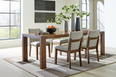Diamond Furniture - Ashley Furniture - Kraeburn Dining Table and 4 Chairs - Dining Table and 4 Chairs - D496D1