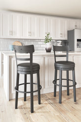 Diamond Furniture - Ashley Furniture - Valebeck Bar Height Bar Stool (Set of 2) - Bar Height Bar Stool (Set of 2) - D546-630X2