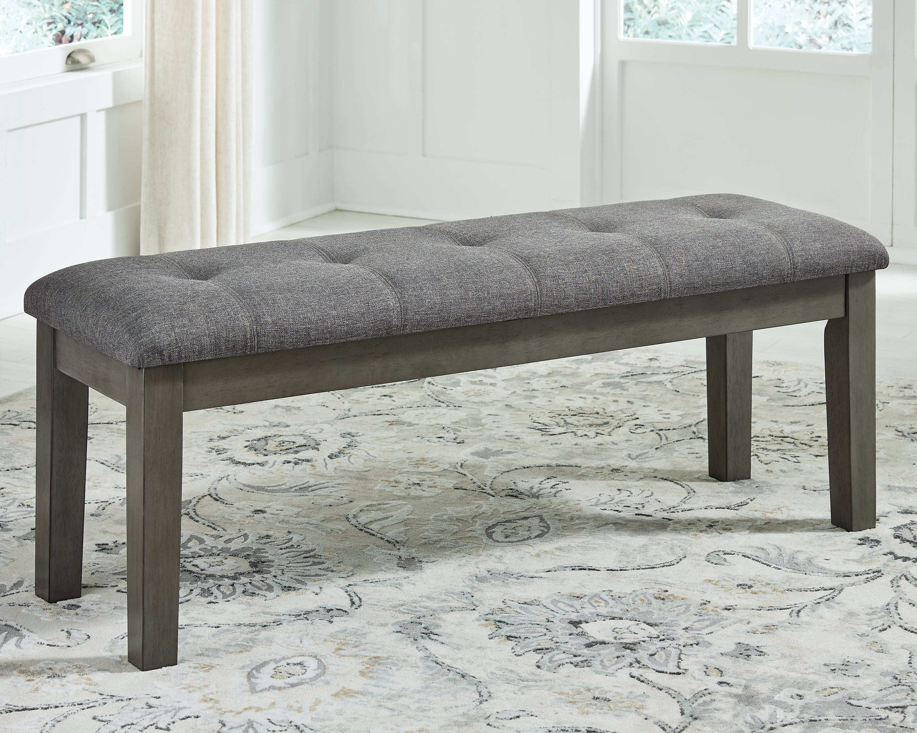 Diamond Furniture - Ashley Furniture - Hallanden 50" Dining Bench - Large UPH Dining Room Bench - D589-00
