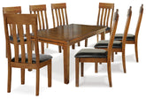Diamond Furniture - Ashley Furniture - Ralene Dining Table and 8 Chairs - Dining Table and 8 Chairs - D594D4