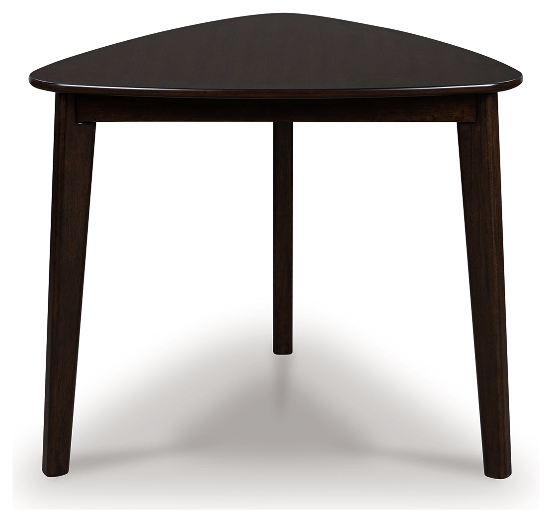 Diamond Furniture - Ashley Furniture - Mallenette Dining Table - Triangle Dining Room Table - PCD607-16