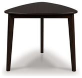 Diamond Furniture - Ashley Furniture - Mallenette Dining Table - Triangle Dining Room Table - PCD607-16